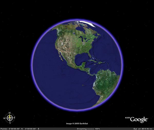 Google Earth za GNU/Linux 